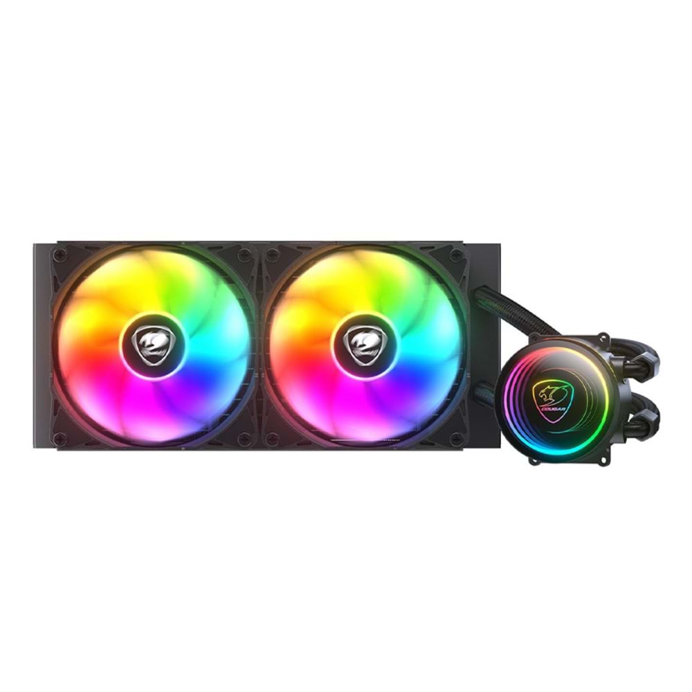 COUGAR POSEIDON ELITE ARGB 240 LIQUID Intel (1700, 1200), AMD Uyumlu COOLE BLACK