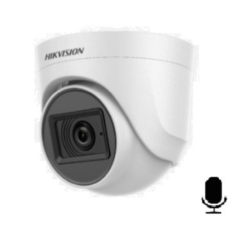 HIKVISION DS-2CE76D0T-ITPFS 2MP 2.8mm Mic.20m Turret HDCVI Kamera