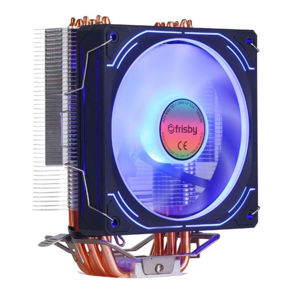 FRISBY FCL-F1336C INTEL 1366/115X/1200/1700-AMD AM2/AM2+/AM3/AM4/AM5 CPU FANI