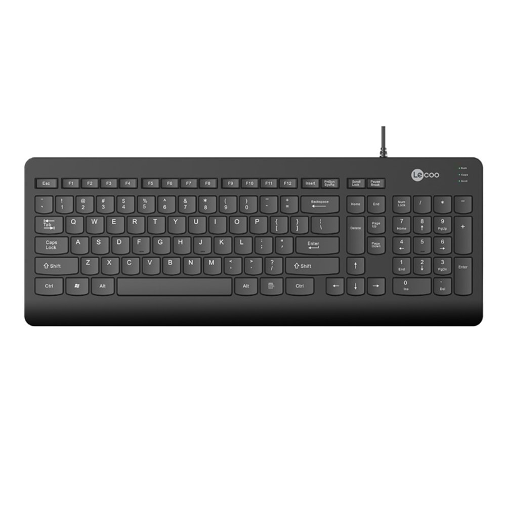 LECOO KB103 SİYAH KABLOLU Q KLAVYE