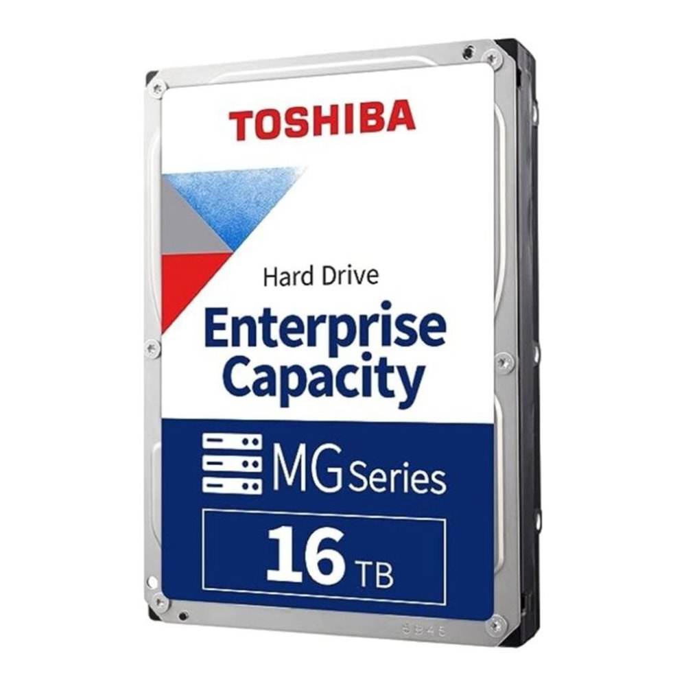 TOSHIBA MG Enterprise 16 TB 7200RPM 512MB 7/24 RV Güvenlik ve Nas HDD