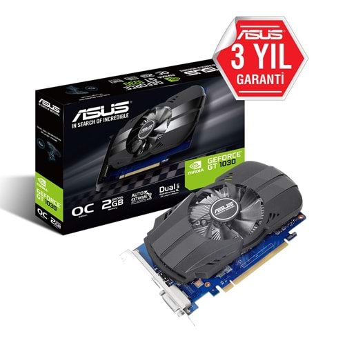 2 GB ASUS Phoenix PH-GT1030-O2G GDDR5 64Bit PCI Express 3.0