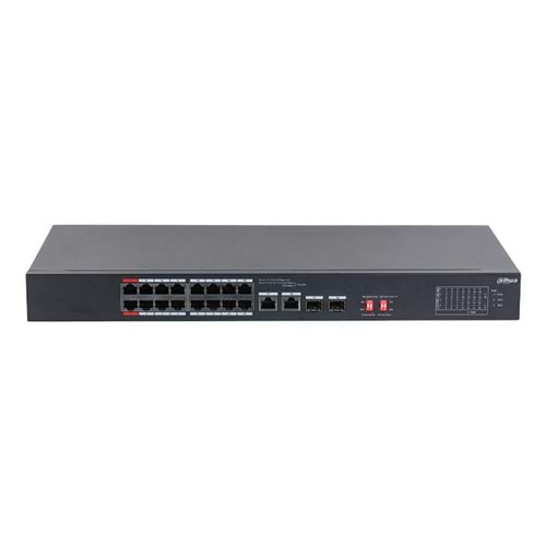 DAHUA CS4218-16ET-135 16FE PoE Port (135W), 2GE Combo, 2xSFP Cloud Managed Switc