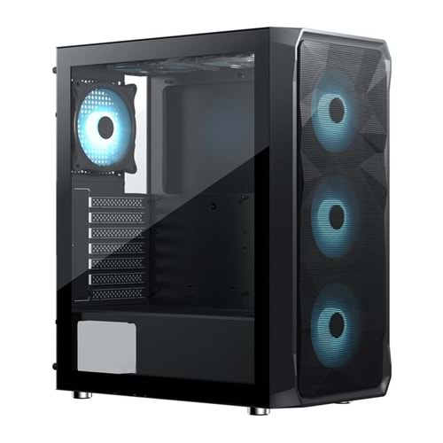 FRISBY FC-9485G 600W 80+ BRONZE 4X RGB MESH GAMING KASA