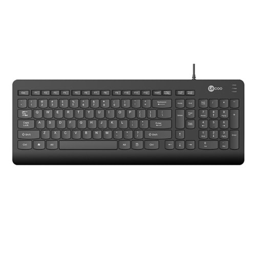 LECOO KB103 SİYAH KABLOLU Q KLAVYE