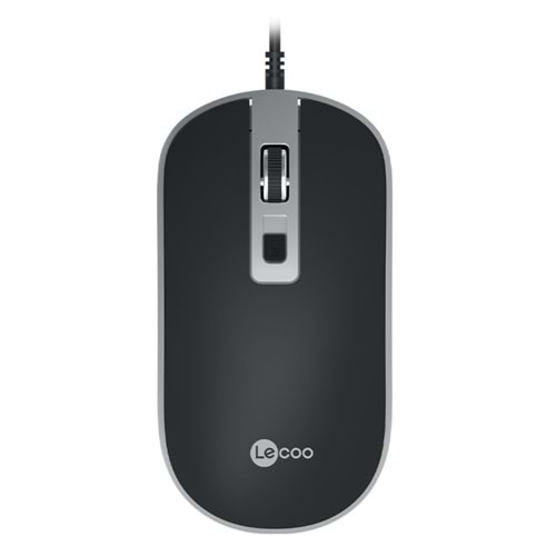 LECOO MS104 SİYAH USB KABLOLU MOUSE