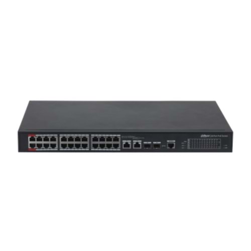 DAHUA PFS4226-24ET-360 24FE PoE Port (360W), 2xCombo SFP Yönetilebilir Switch