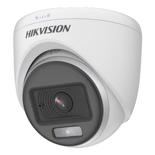 HIKVISION DS-2CE70DF0T-LPFS 2MP 2.8mm Akıllı Çift Işık ColorVu Turret HDCVI Kame