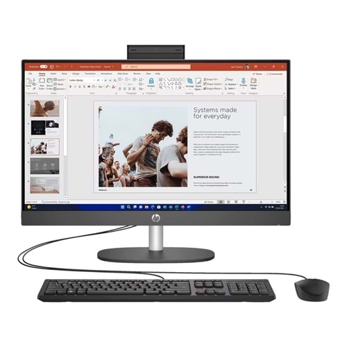 HP ProOne 240 G10 Siyah 23.8