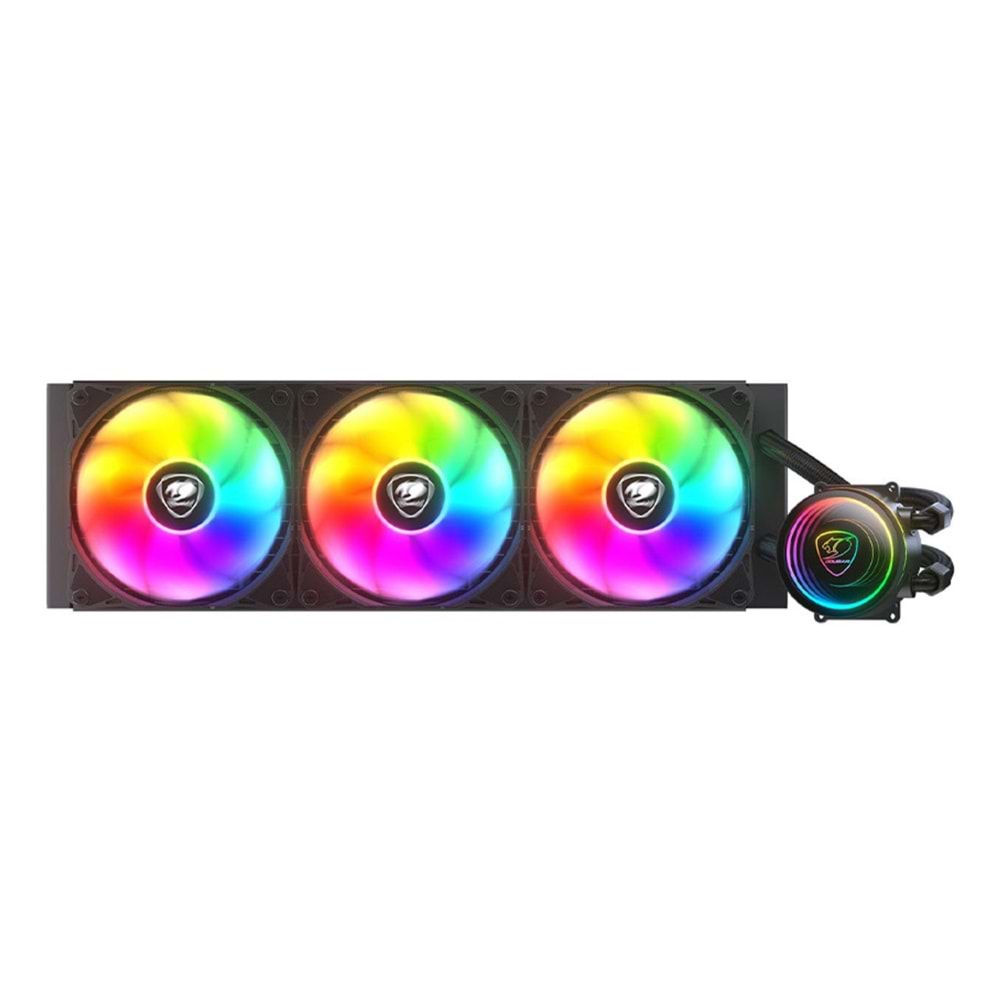 COUGAR POSEIDON ELITE ARGB 360 LIQUID Intel (1700, 1200), AMD Uyumlu COOLE BLACK