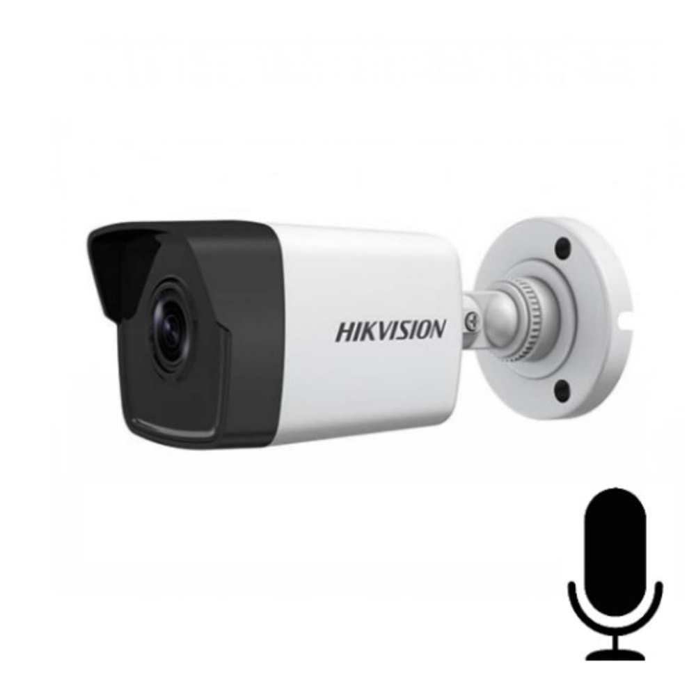 HIKVISION DS-2CD1043G0-IUF 4MP 4mm Mic. Mini Bullet IP Kamera